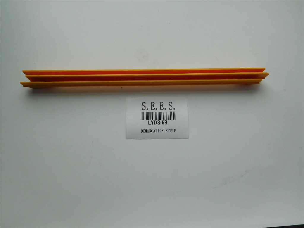 Yellow Demarcation Strip